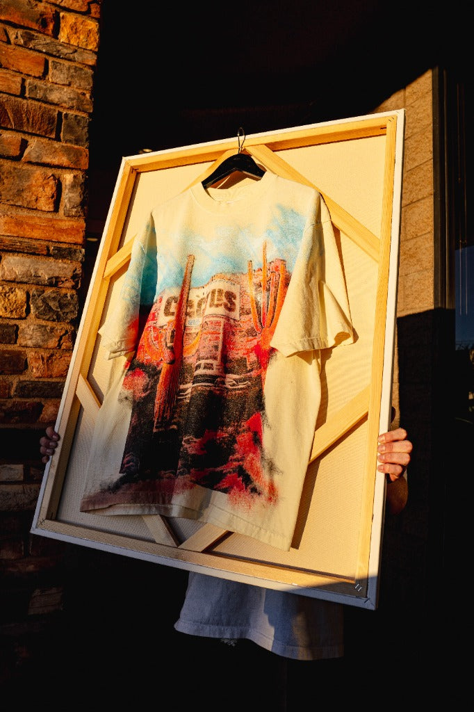 Yesterday's Fits Lifestyle: cactus painting