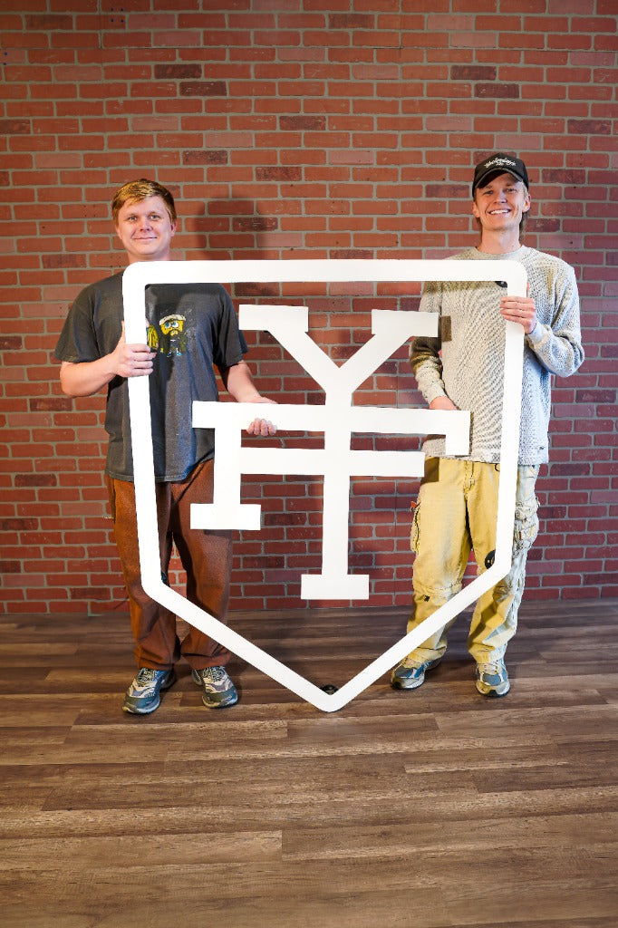 Yesterday's Fits Lifestyle: shield logo